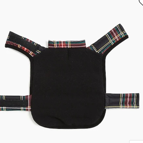 J Crew Crewmutts Black Tartan Plaid Puffer Vest - Picture 2 of 3
